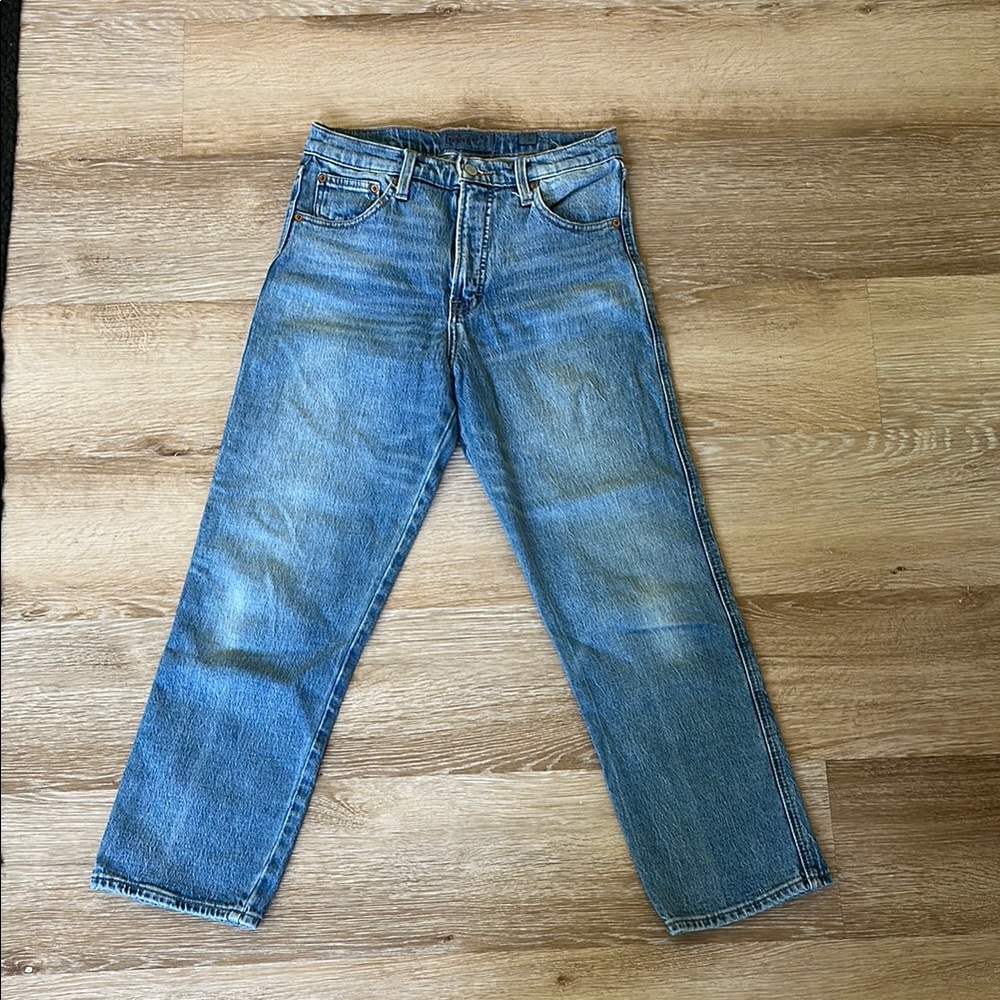 Lucky Brand Blue Straight Jeans Classic Style